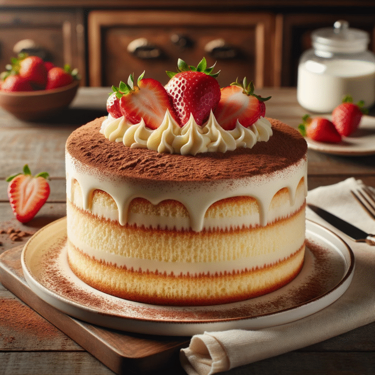 Pastel de tres leches au robot pâtissier : La recette complète