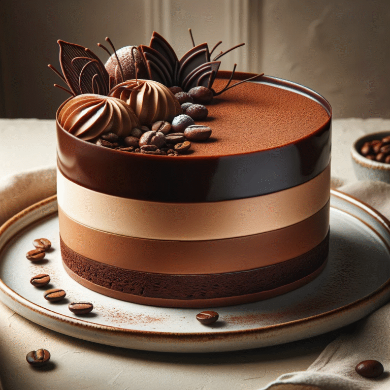 Entremet Chocolat-Café au robot pâtissier : La recette complète